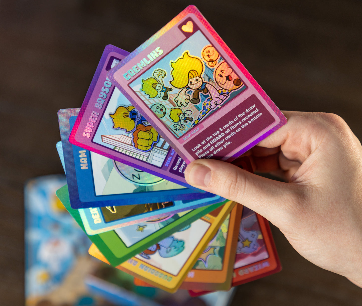 Deluxe Holographic edition of Hoard the Hams